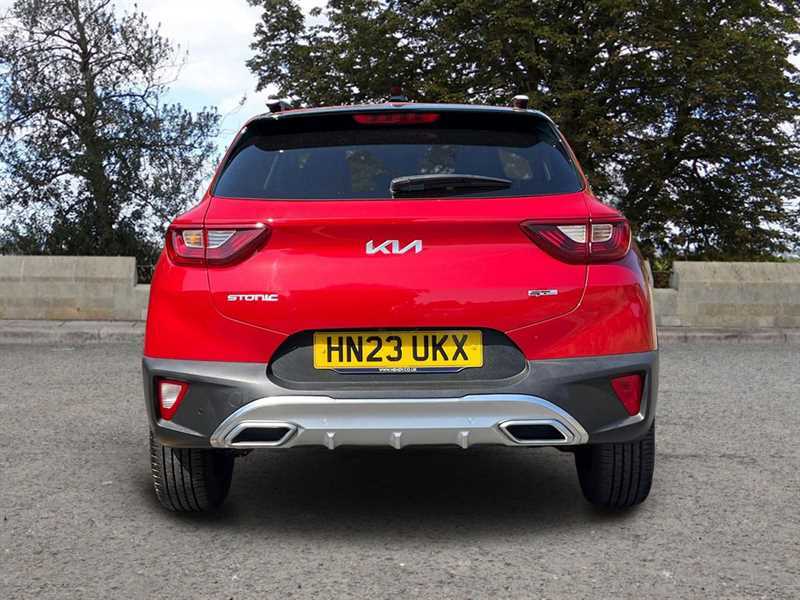 Kia Stonic 1.0T Gdi 48V Gt-line S Red #4