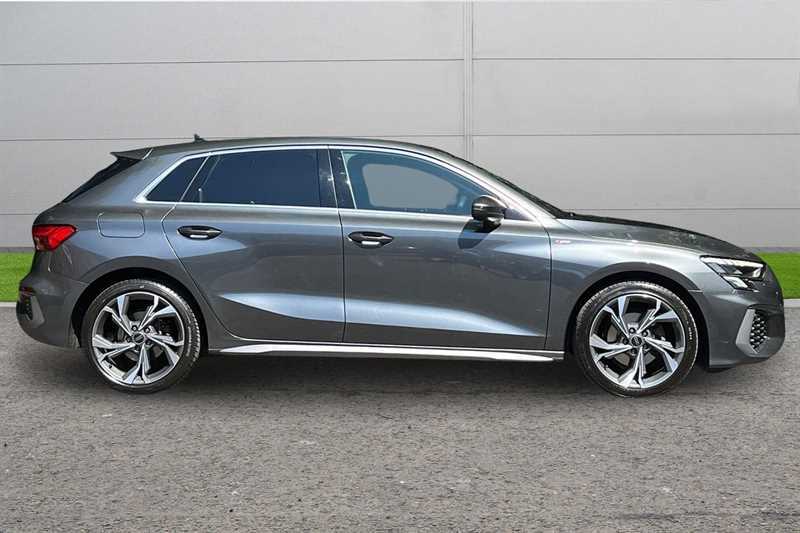 Audi A3 35 Tfsi S Line KD23HXV Grey #3