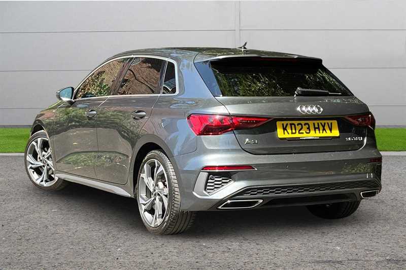 Audi A3 35 Tfsi S Line KD23HXV Grey #2