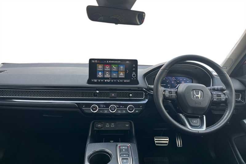 Honda Civic 2.0 Ehev Advance Cvt Red #4
