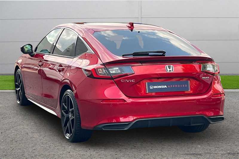 Honda Civic 2.0 Ehev Advance Cvt Red #3