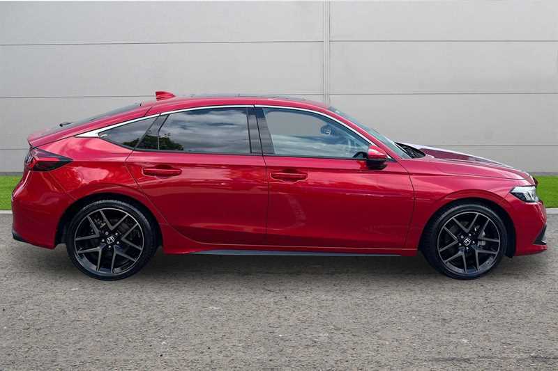 Honda Civic 2.0 Ehev Advance Cvt Red #5