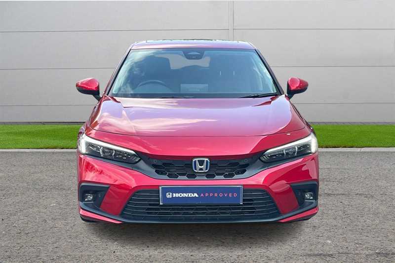 Honda Civic 2.0 Ehev Advance Cvt Red #6