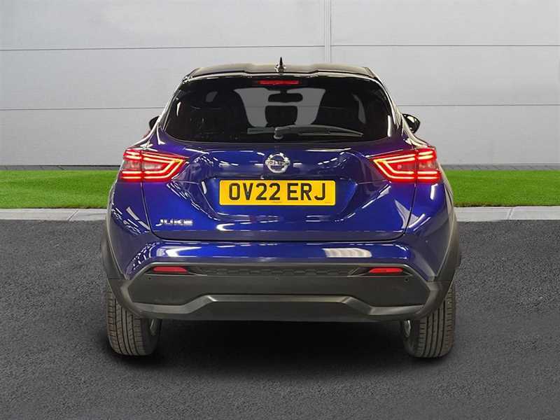 Nissan Juke 1.0 Dig-t 114 N-connecta OV22ERJ Blue #4