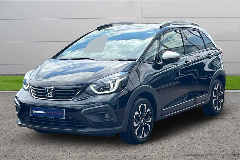 Honda Jazz 1.5 I-mmd Hybrid Crosstar Ex Ecvt Black