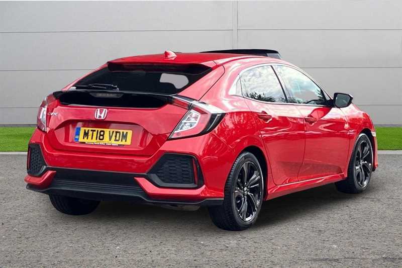 Honda Civic 1.0 Vtec Turbo Sr Red #3