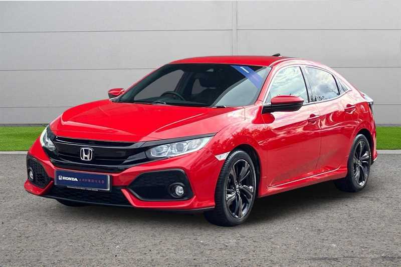 Honda Civic 1.0 Vtec Turbo Sr Red