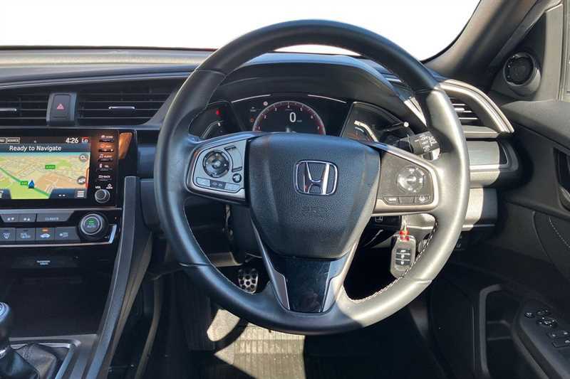 Honda Civic 1.5 Vtec Turbo Sport White #4