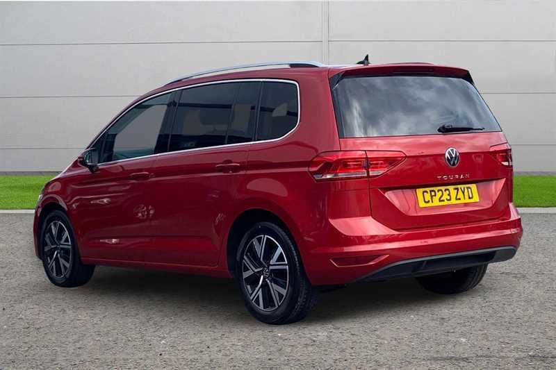 Volkswagen Touran 1.5 Tsi Evo Sel Dsg CP23ZYD Red #2