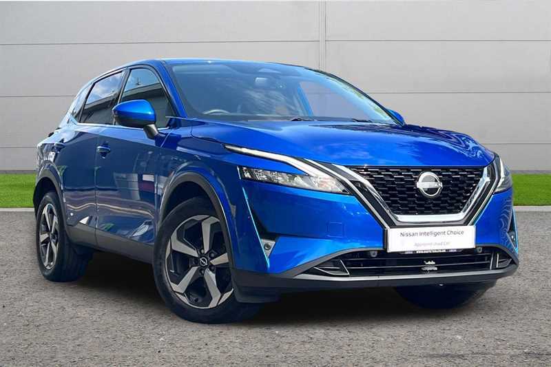 Nissan Qashqai 1.3 Dig-t Mh 158 N-connecta Xtronic Blue