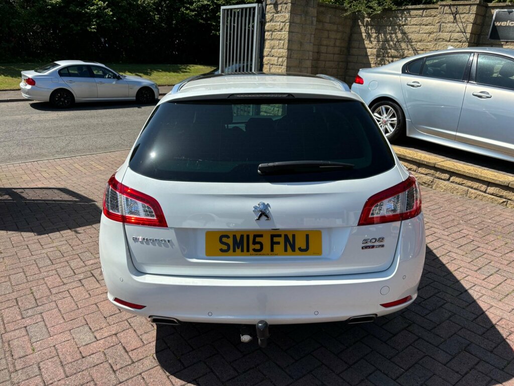 Peugeot 508 SW 2.0 Bluehdi Gt Line Euro 6 Ss White #6