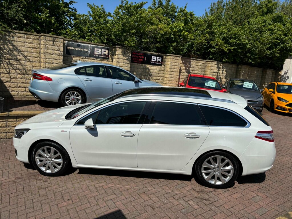 Peugeot 508 SW 2.0 Bluehdi Gt Line Euro 6 Ss White #4