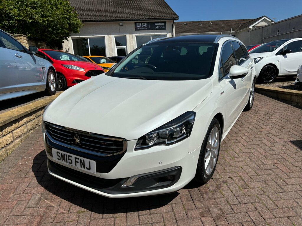 Peugeot 508 SW 2.0 Bluehdi Gt Line Euro 6 Ss White #2