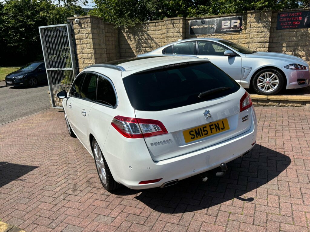 Peugeot 508 SW 2.0 Bluehdi Gt Line Euro 6 Ss White #5