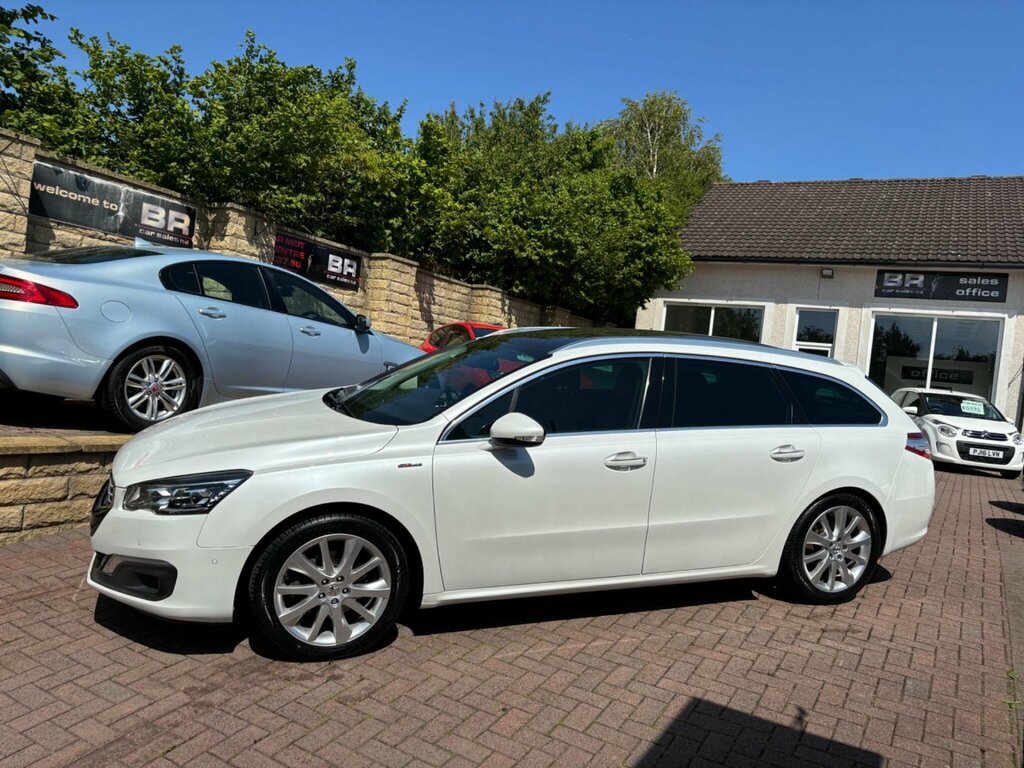 Peugeot 508 SW 2.0 Bluehdi Gt Line Euro 6 Ss White #3