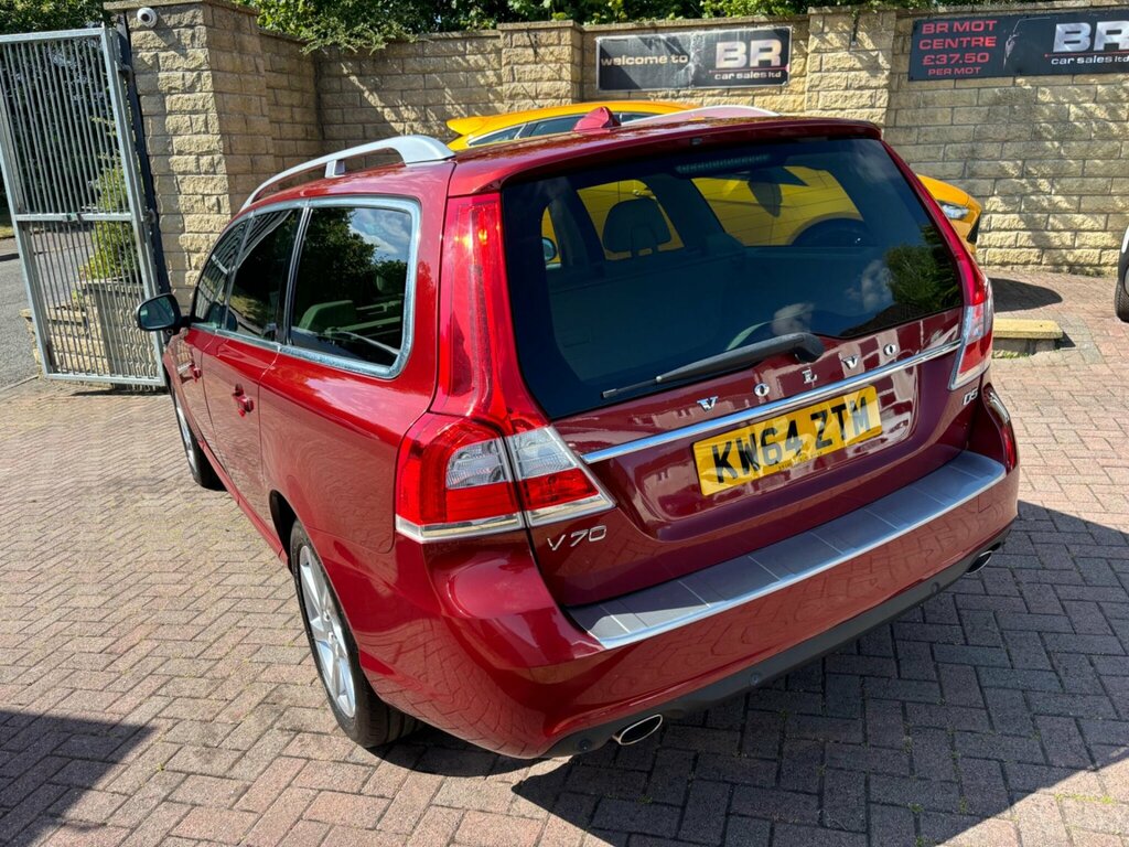 Volvo V70 2.4 D5 Se Lux Geartronic Euro 5 Red #5
