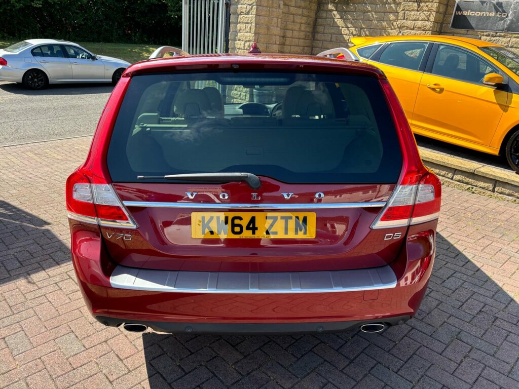 Volvo V70 2.4 D5 Se Lux Geartronic Euro 5 Red #6
