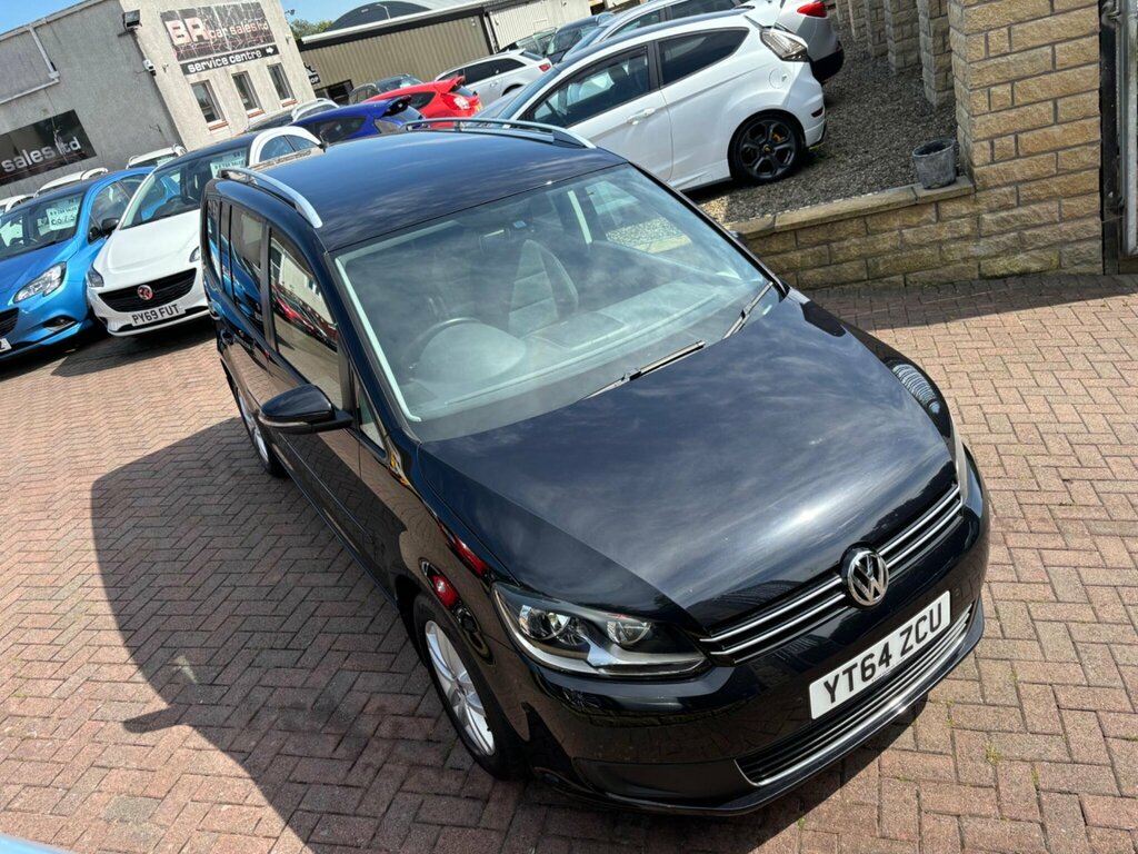 Volkswagen Touran 1.6 Tdi Se Euro 5 Blue #11