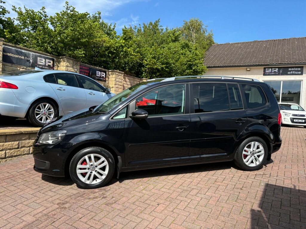 Volkswagen Touran 1.6 Tdi Bluemotion Tech Se Dsg Euro 5 Ss Black #3