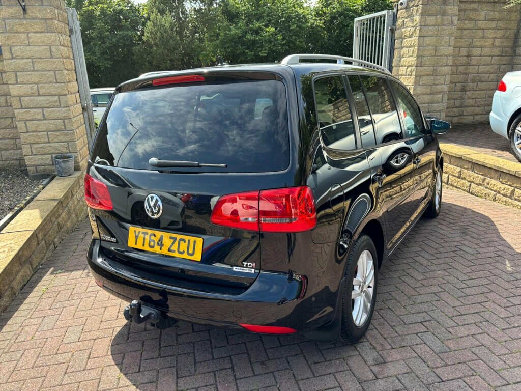 Volkswagen Touran 1.6 Tdi Se Euro 5 Blue #7
