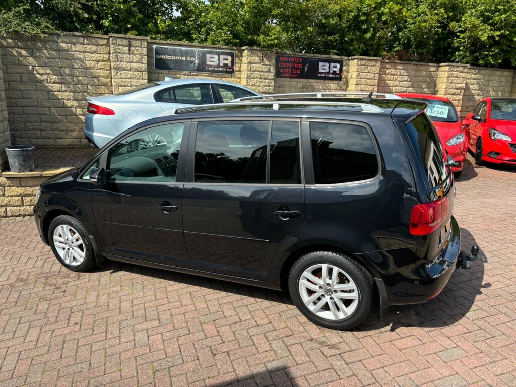 Volkswagen Touran 1.6 Tdi Bluemotion Tech Se Dsg Euro 5 Ss Black #4