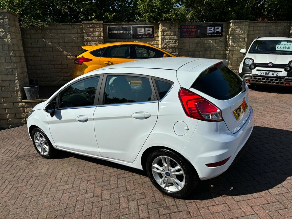 Ford Fiesta 1.25 Zetec Euro 6 AP15JLU White #6