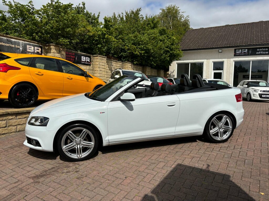 Audi A3 Cabriolet 2.0 Tdi S Line Final Edition Euro 5 Ss White #6