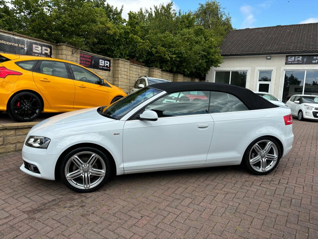 Audi A3 Cabriolet 2.0 Tdi S Line Final Edition Euro 5 Ss White #5