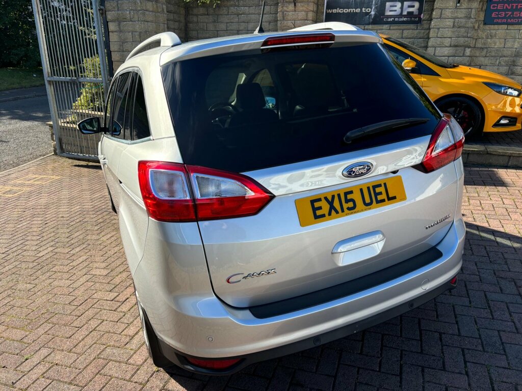 Ford Grand C-Max 2.0 Tdci Titanium X Euro 5 Silver #5