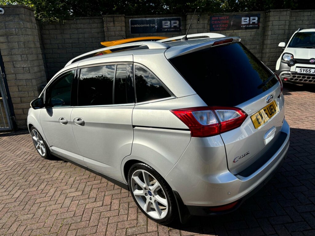 Ford Grand C-Max 2.0 Tdci Titanium X Euro 5 Silver #4