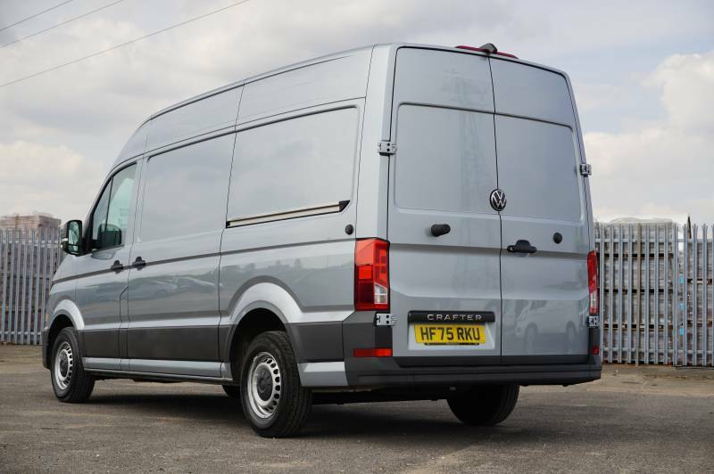 Volkswagen Crafter Cr35 Tdi 140Ps High Roof Van Commerce Plus Mwb - 2 HF75RKU Silver #3