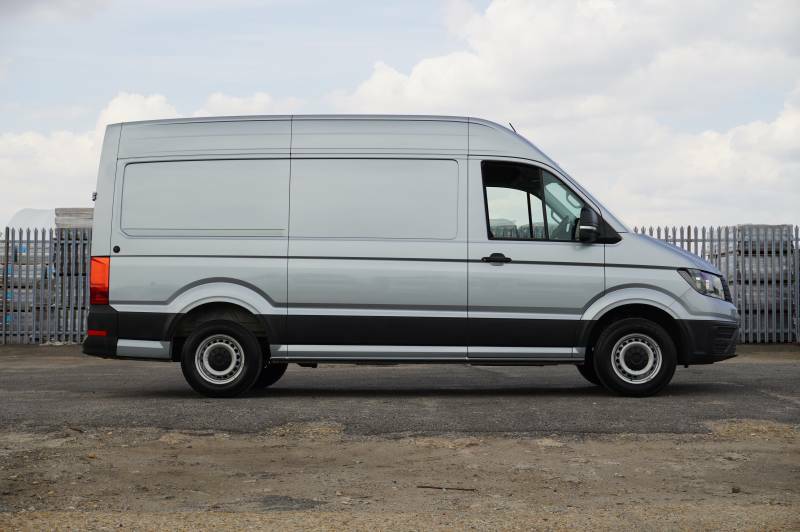Volkswagen Crafter Cr35 Tdi 140Ps High Roof Van Commerce Plus Mwb - 2 HF75RKU Silver #4