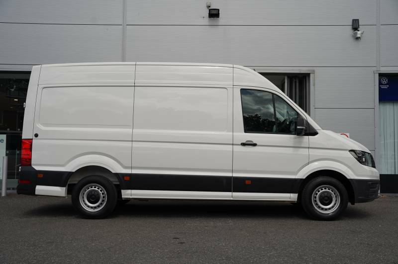 Volkswagen Crafter Cr35 Tdi 140Ps High Roof Van Commerce Plus Mwb - 2 HN74BJY White #4