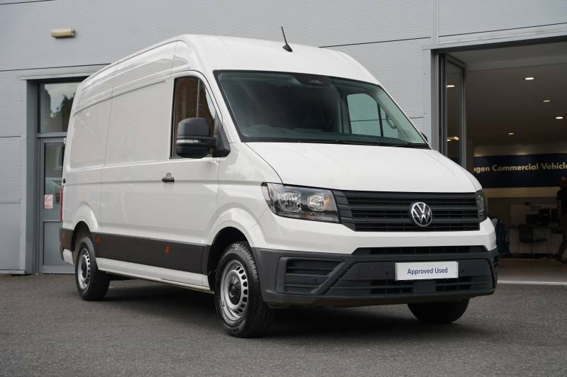 Volkswagen Crafter Cr35 Tdi 140Ps High Roof Van Commerce Plus Mwb - 2 HN74TBV White