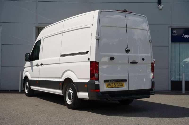 Volkswagen Crafter Cr35 Tdi 140Ps High Roof Van Commerce Plus Mwb - 2 HN75DGO White #2