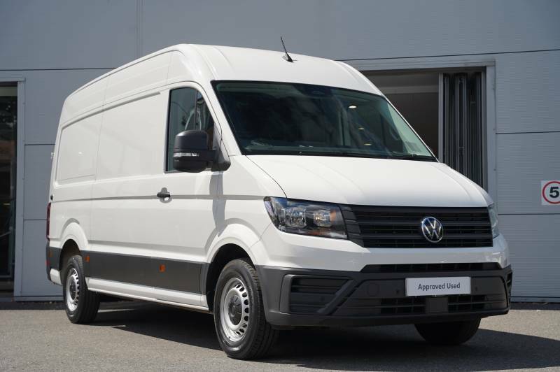 Volkswagen Crafter Cr35 Tdi 140Ps High Roof Van Commerce Plus Mwb - 2 White