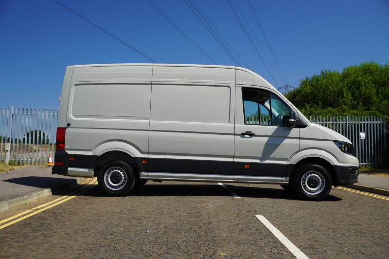 Volkswagen Crafter Cr35 Tdi 140Ps High Roof Van Commerce Plus Mwb - 2 HT75BXJ Grey #4