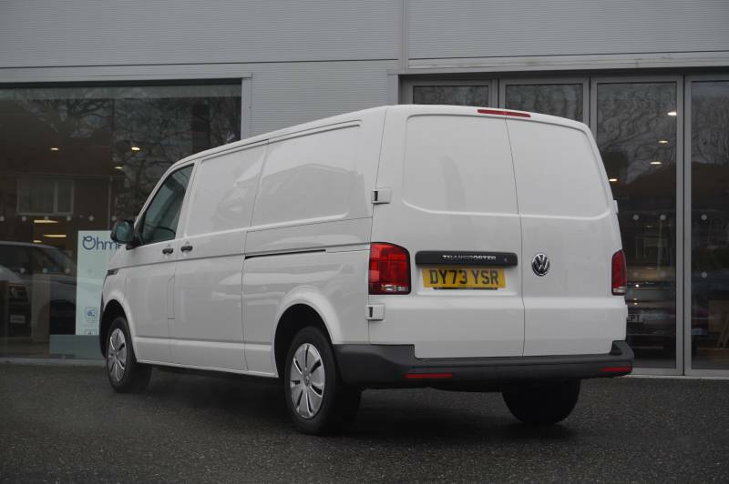 Volkswagen Transporter T30 Tdi 150 Van Startline Lwb White #3