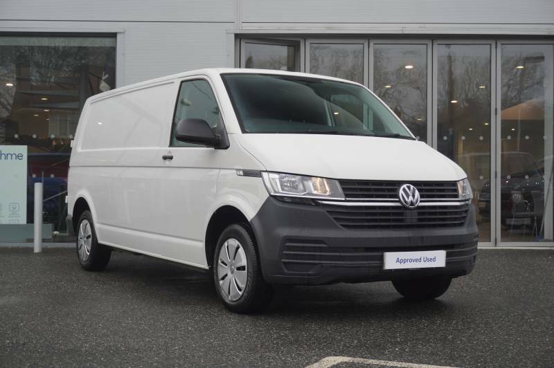 Volkswagen Transporter T30 Tdi 150 Van Startline Lwb White