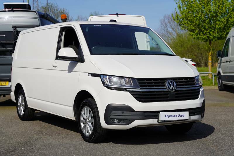 Volkswagen Transporter T28 Tdi 110 Van Highline Swb White