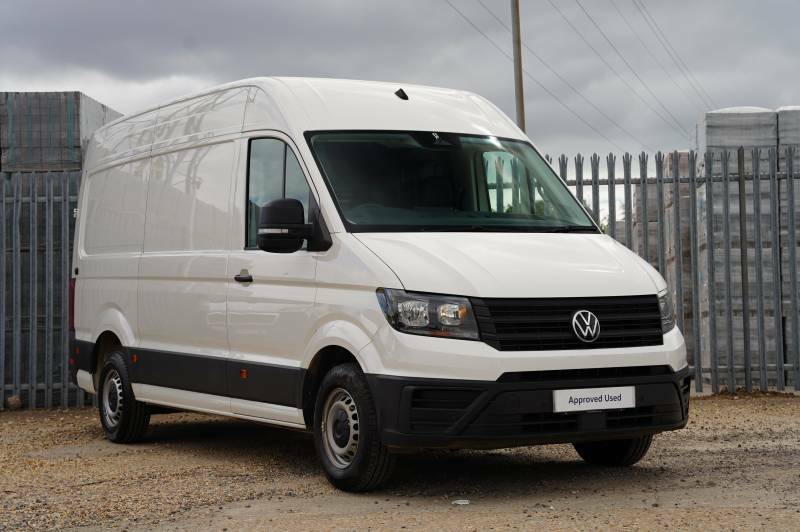 Volkswagen Crafter Cr35 Tdi 140Ps High Roof Van Commerce Plus Mwb - 2 HY74VDL White