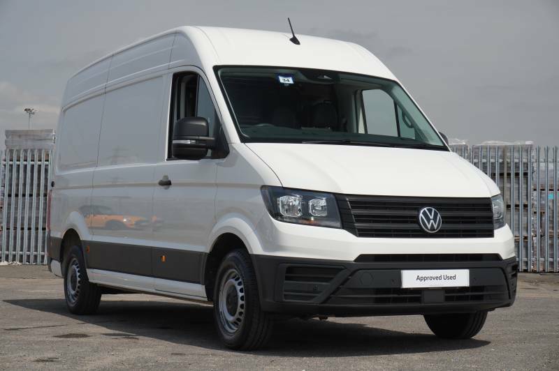 Volkswagen Crafter Cr35 Tdi 140Ps High Roof Van Commerce Plus Mwb - 2 HN74YRA White