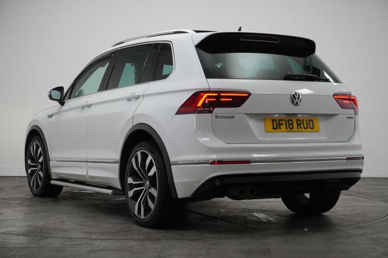 Volkswagen Tiguan Tdi 190 4Motion Dsg R-line White #3