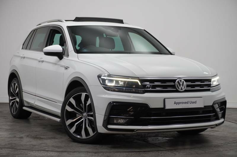 Volkswagen Tiguan Tdi 190 4Motion Dsg R-line White