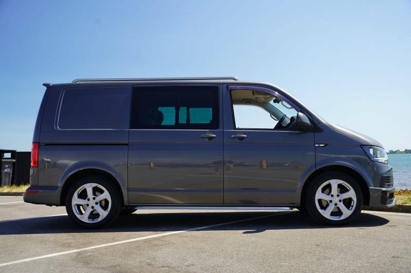 Volkswagen Transporter T30 Tdi Bmt 150 Kombi Van Highline Swb Grey #4