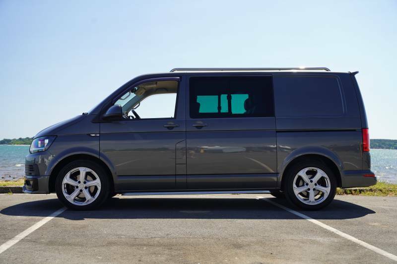 Volkswagen Transporter 2.0 Tdi Bmt 150 Highline Kombi Van Dsg Grey #19