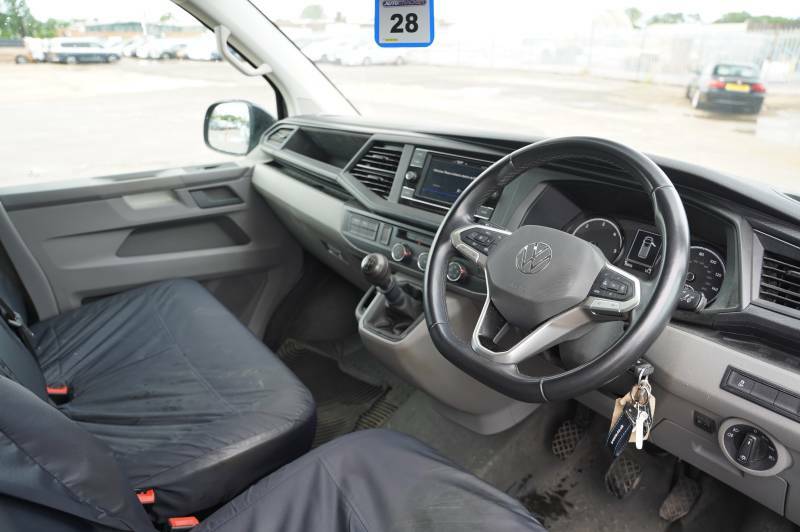 Volkswagen Transporter T28 Tdi 110 Van Highline Swb Black #6