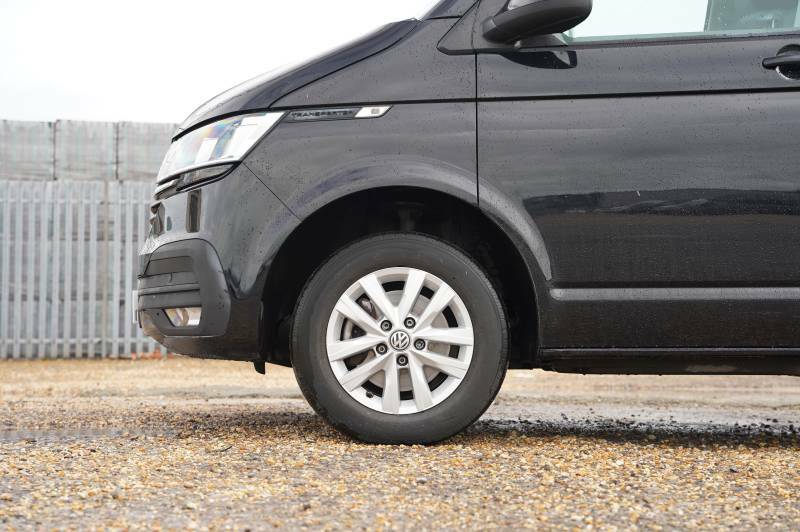 Volkswagen Transporter T28 Tdi 110 Van Highline Swb Black #5