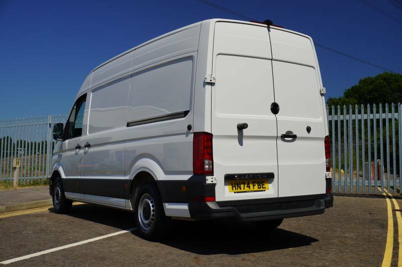 Volkswagen Crafter Cr35 Tdi 140Ps High Roof Van Commerce Plus Mwb White #3