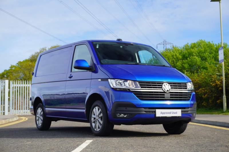 Volkswagen Transporter T30 Tdi 150 Van Dsg Highline Swb Blue